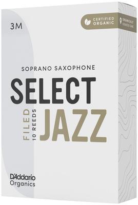 DAddario Woodwinds Organic Sel. Jazz Filed SOP 3M