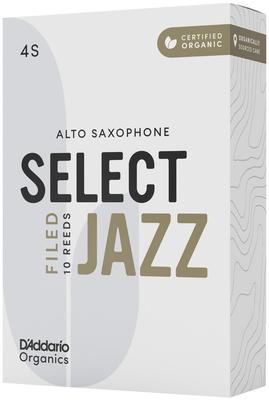 DAddario Woodwinds Organic Sel. Jazz Filed ALT 4S