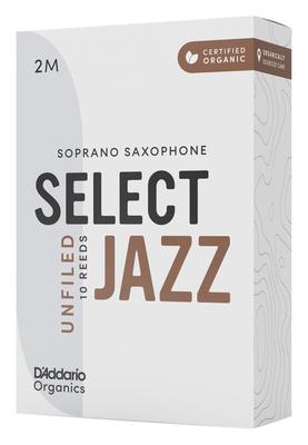 DAddario Woodwinds Organic Sel. Jazz Unf. SOP 2M