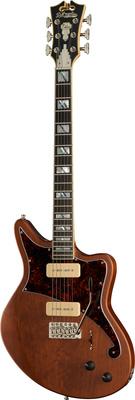 DAngelico DLX Bedford Matte Walnut