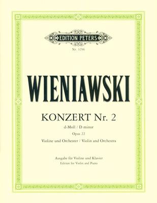 Edition Peters Wieniawski Violinkonzert Nr. 2