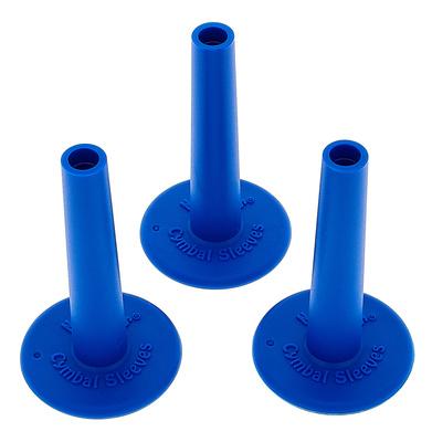 No Nuts Cymbal Sleeves 3pcs Blue