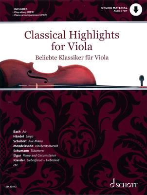 Schott Classical Highlights Viola