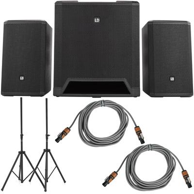 LD Systems Dave 15 G4X Stand Bundle