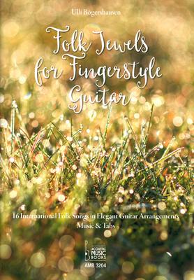 Acoustic Music Books Folk Jewels Fingerstyle Guitar