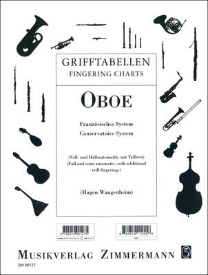 Zimmermann Verlag Grifftabelle Oboe