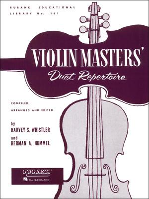Rubank Publications Violin Masters Duet Repertoire