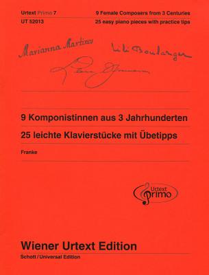 Wiener Urtext Edition 9 Komponistinnen Klavierstücke