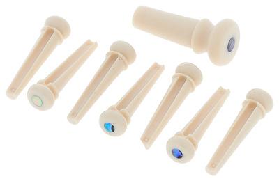 Martin Guitar Bridge & End Pin White (Pearl)