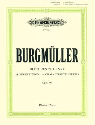 Edition Peters Burgmüller 18 Etüden op. 109