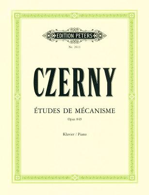 Edition Peters Czerny Études de Mécanisme