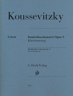 Henle Verlag Koussevitzky Kontrabasskonzert