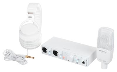 Arturia MiniFuse Recording Pack White