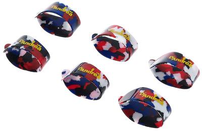 dAndrea Finger Picks 6-Set Multic. L