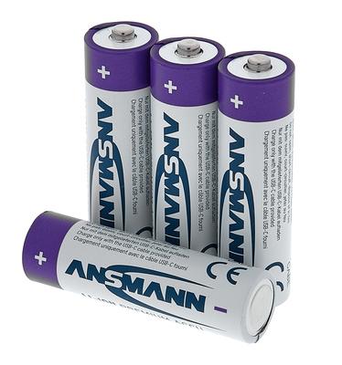Ansmann AA 1,5V Li-Ion Akku USB-C
