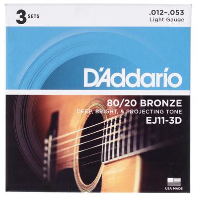 Daddario EJ-11-3D