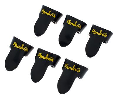 dAndrea Finger Picks 6-Set Medium BL