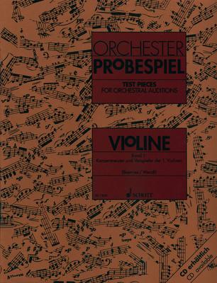 Schott Orchester Probespiel Violin