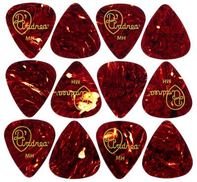 dAndrea Celluloid Pick Set 0,84 Shell