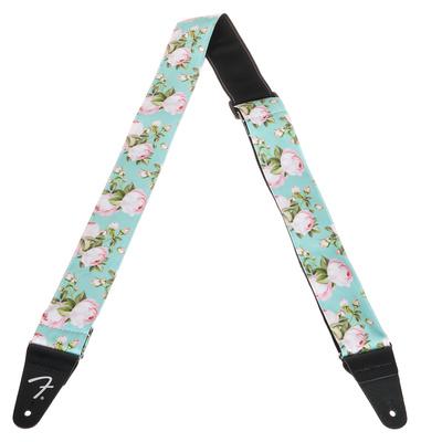 Fender Floral Strap 2" Surf Green"