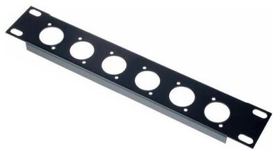 Flyht Pro Rack Panel 6XLR 1U 9,5""
