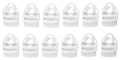 Holdon Xtra Clip White 12pcs Pack