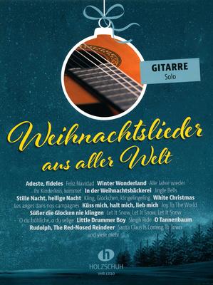 Holzschuh Verlag Weihnachtslieder Gitarre solo