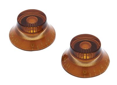 Allparts Bell Knobs to 11 Amber