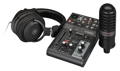 Yamaha AG03 MK2 Live Stream Pack BK