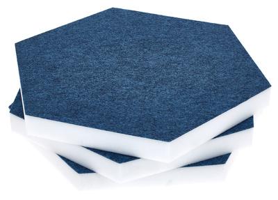 t.akustik Hexagon Melamine Light Blue 25