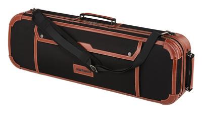 Roth & Junius Leather & Nylon Violin Case BK