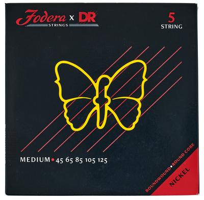 Fodera x DR 5-String Set Medium NI