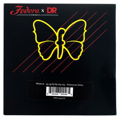 Fodera x DR 6-String Set Medium Steel