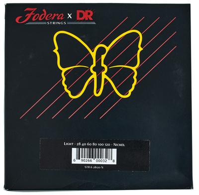 Fodera x DR 6-String Set Light Nickel