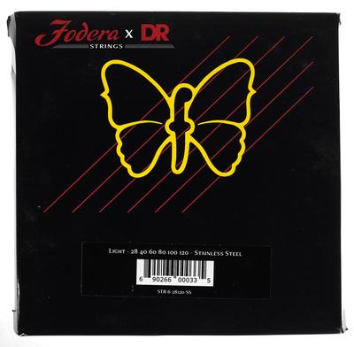 Fodera x DR 6-String Set Light Steel