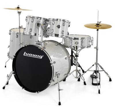 Ludwig Accent Drive 5pc Silver