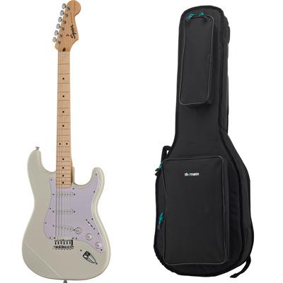 Squier Sonic Strat HT Arctic W Bundle