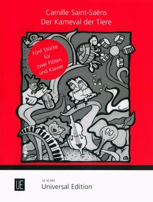 Universal Edition Saint-Saëns Karneval Flutes