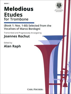 Carl Fischer Melodious Etudes for Trombone