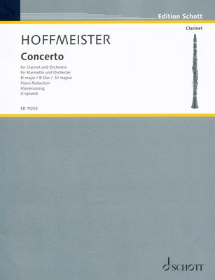 Schott Hoffmeister Klarinettenkonzert