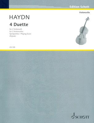 Schott Haydn 4 Duette Violoncello