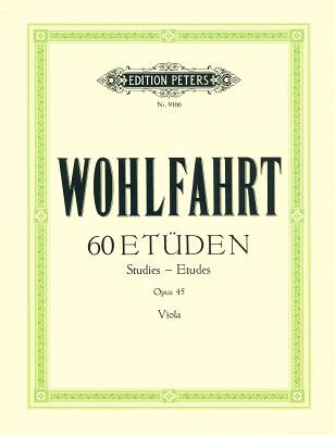 Edition Peters Wohlfahrt 60 Etüden Viola