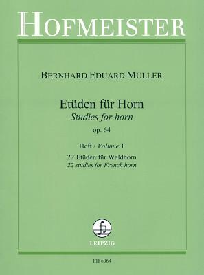 Friedrich Hofmeister Verlag Etüden für Horn 1