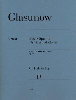 Henle Verlag Glasunow Elegie op.44 Viola