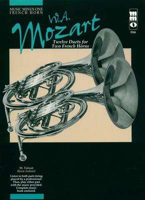 Music Minus One Mozart Twelve Duets Horn