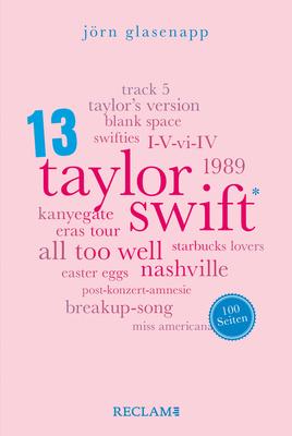 Reclam Verlag 100 Seiten Taylor Swift