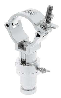 Eurolite TPZ-1 Clamp with TV-pin silver