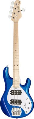 Sterling by Music Man S.U.B Sting Ray5 HH Cobra Blue