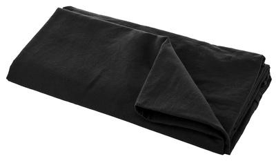 Stageworx Deco Curtain 160g/m² 4x3m BK