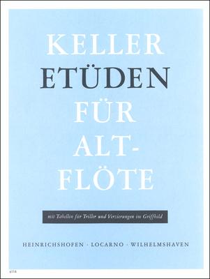 Heinrichshofen Verlag Etüden für Altflöte